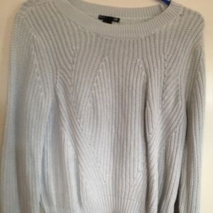H&M light blue sweater